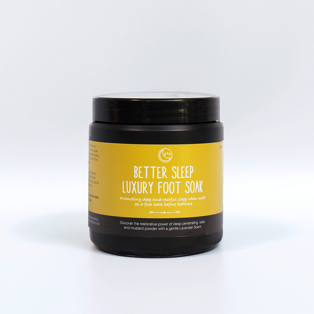 Foot Soak for Better Sleep. Epsom salt foot soak