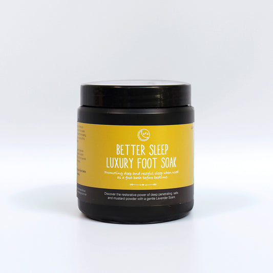 Foot Soak for Better Sleep. Epsom salt foot soak